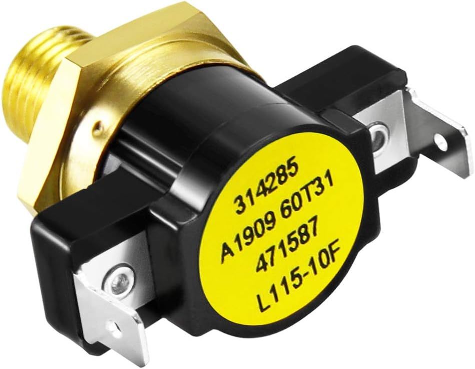 471587 115-degree ahrenheit Hi-Limit Thermostat Replacement or Pentair MiniMax Pool and Spa Heater NT STD 200 250 300