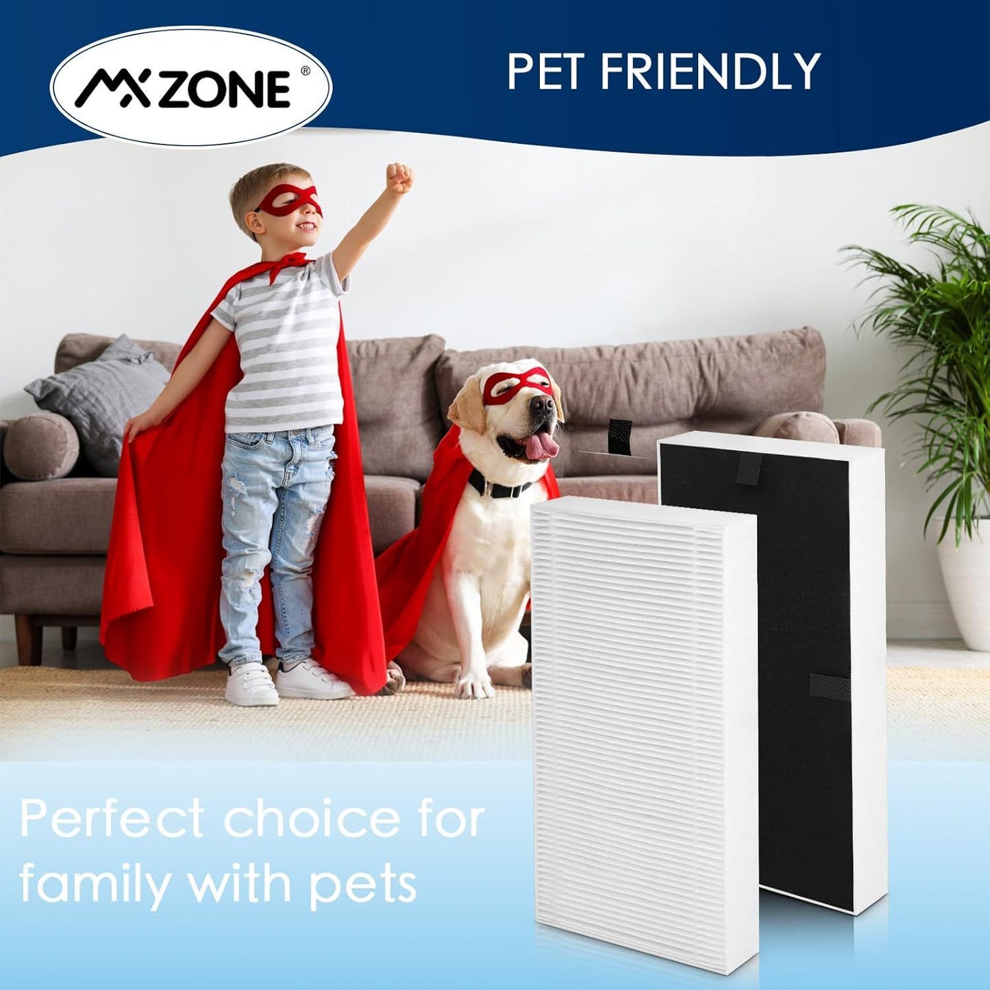 True HEPA ilter Replacement Compatible with ebreze R102B and Honeywell ilter U, HHT270, HHT290 Series Air Puriier