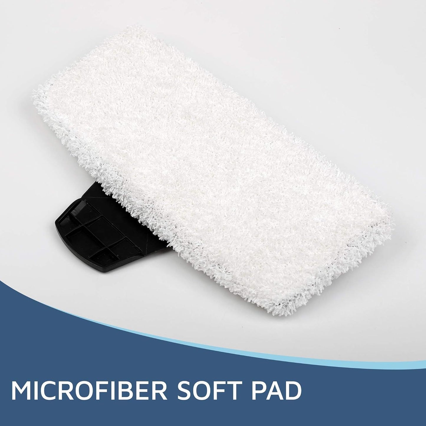 Steam Mop Pads or Bissell Powerresh Vac & Steam Series - 6 Pack, Compatible with 2747A, 1132, 1543, 1632, 1652 Models, Hard loor Mop