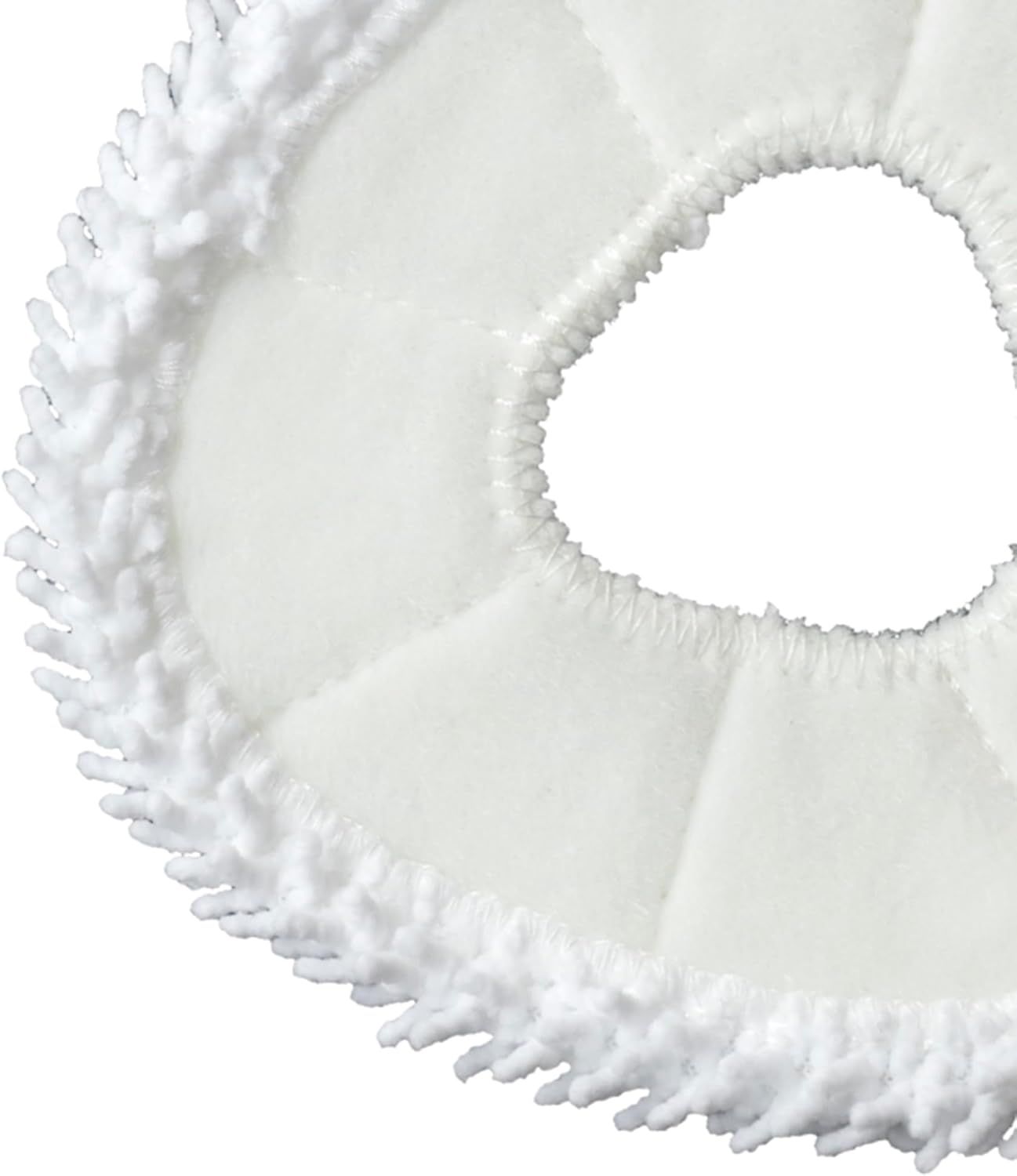 Robot Vacuum and Mop Pads 10 Pack or Narwal reo X Ultra/reo /reo Z Ultra/reo Z10/reo Pro/reo Z10 Ultra Robot Vacuum, High Absorbency Microiber Replacement Pads, Washable Robot Mop Pads White