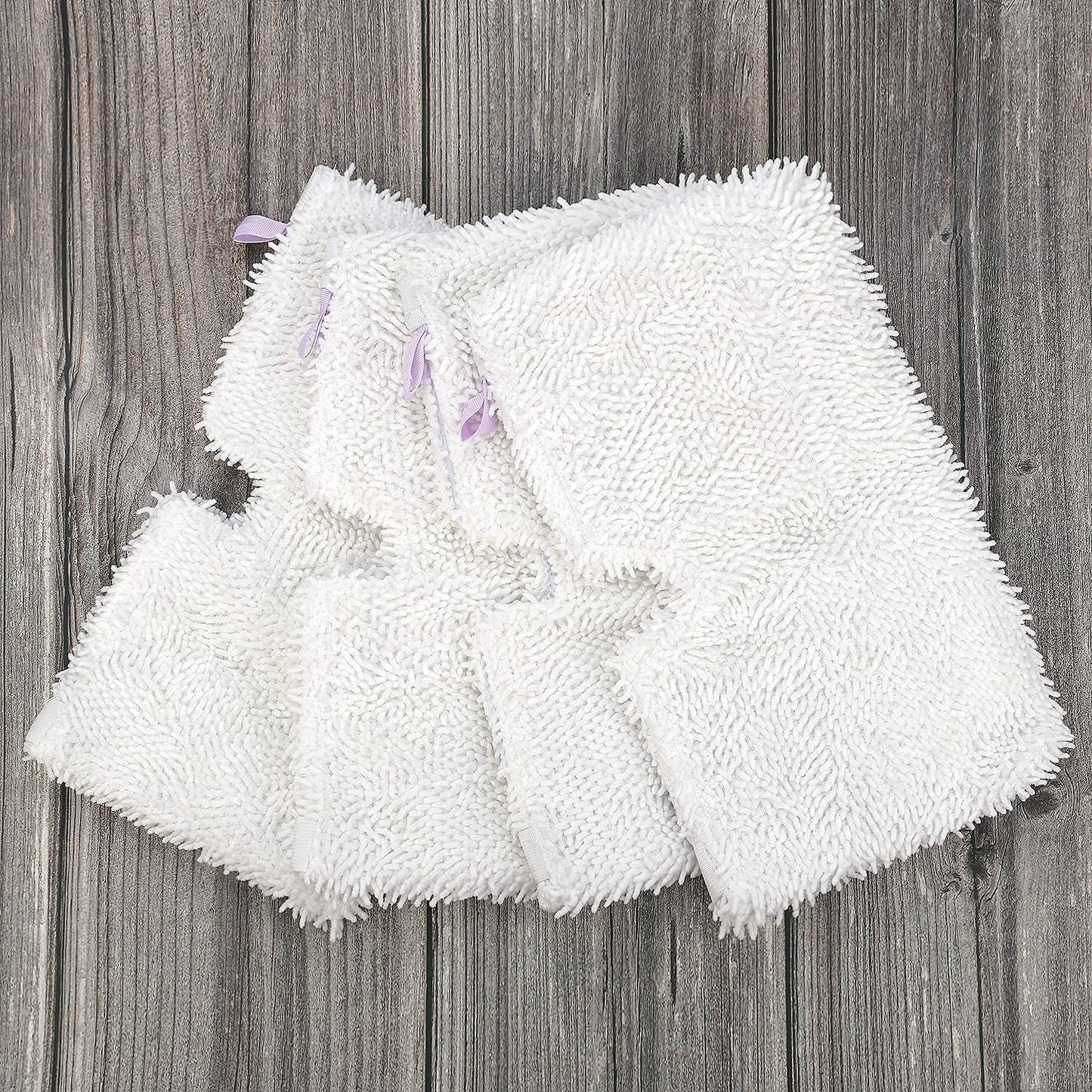 8 Pack Replacement Microiber Mop Pad or Shark Steam Pocket Mops S3500 Series S3501 S3601 S3550 S3901 S3801 SE450 S3801CO S3601D (4 Sot mop pad+4 scrubby mop pad)