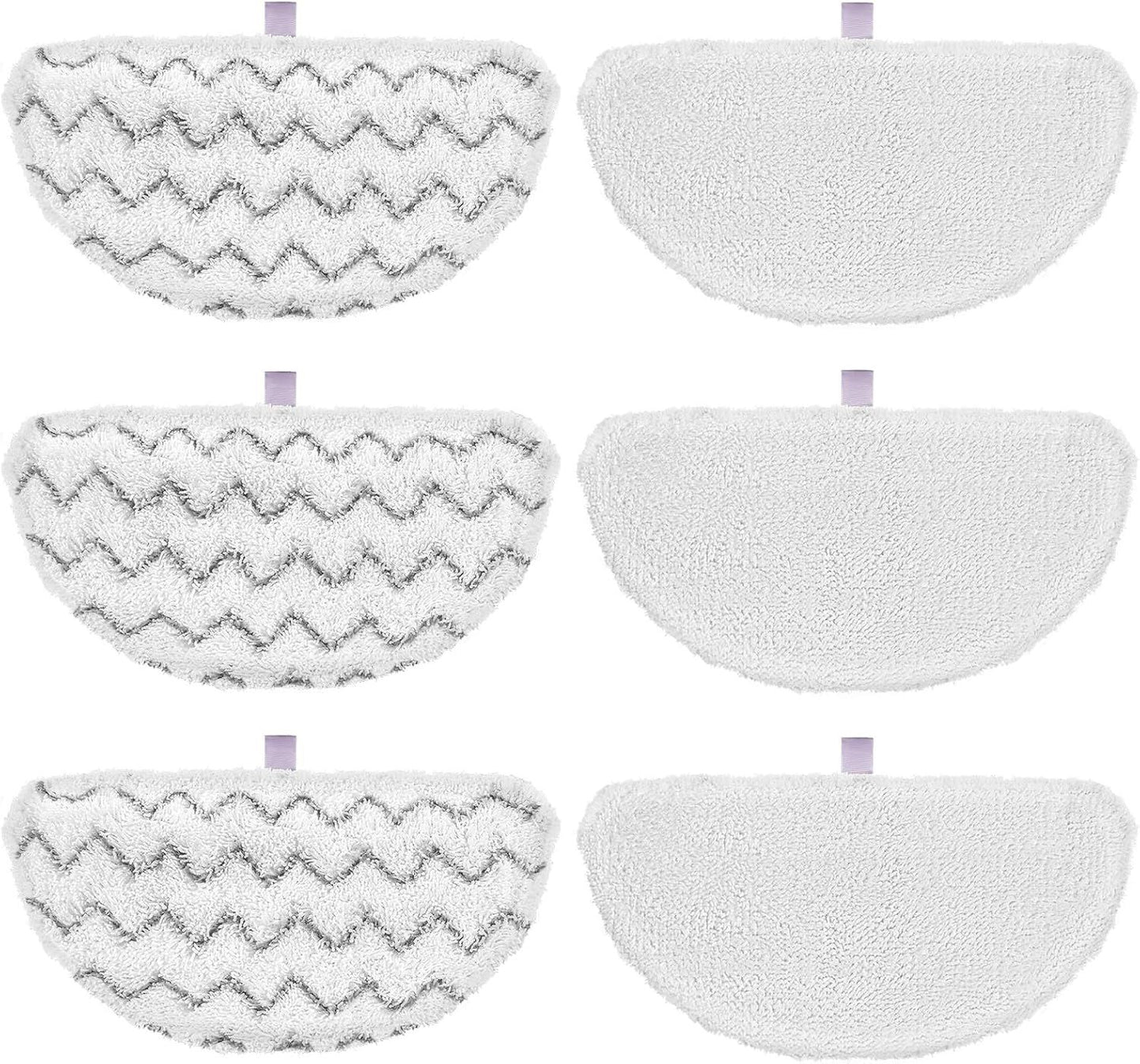6 Pack 1940 or Bissell Steam Mop Pads or Bissell Powerresh Steam Mop 1806 1544 1440 2075A 2685A 1940W 19404 Series, Model 19402 19408 1940a 1940 1940q 1940t B0006 B0017, Part #5938#203-2633