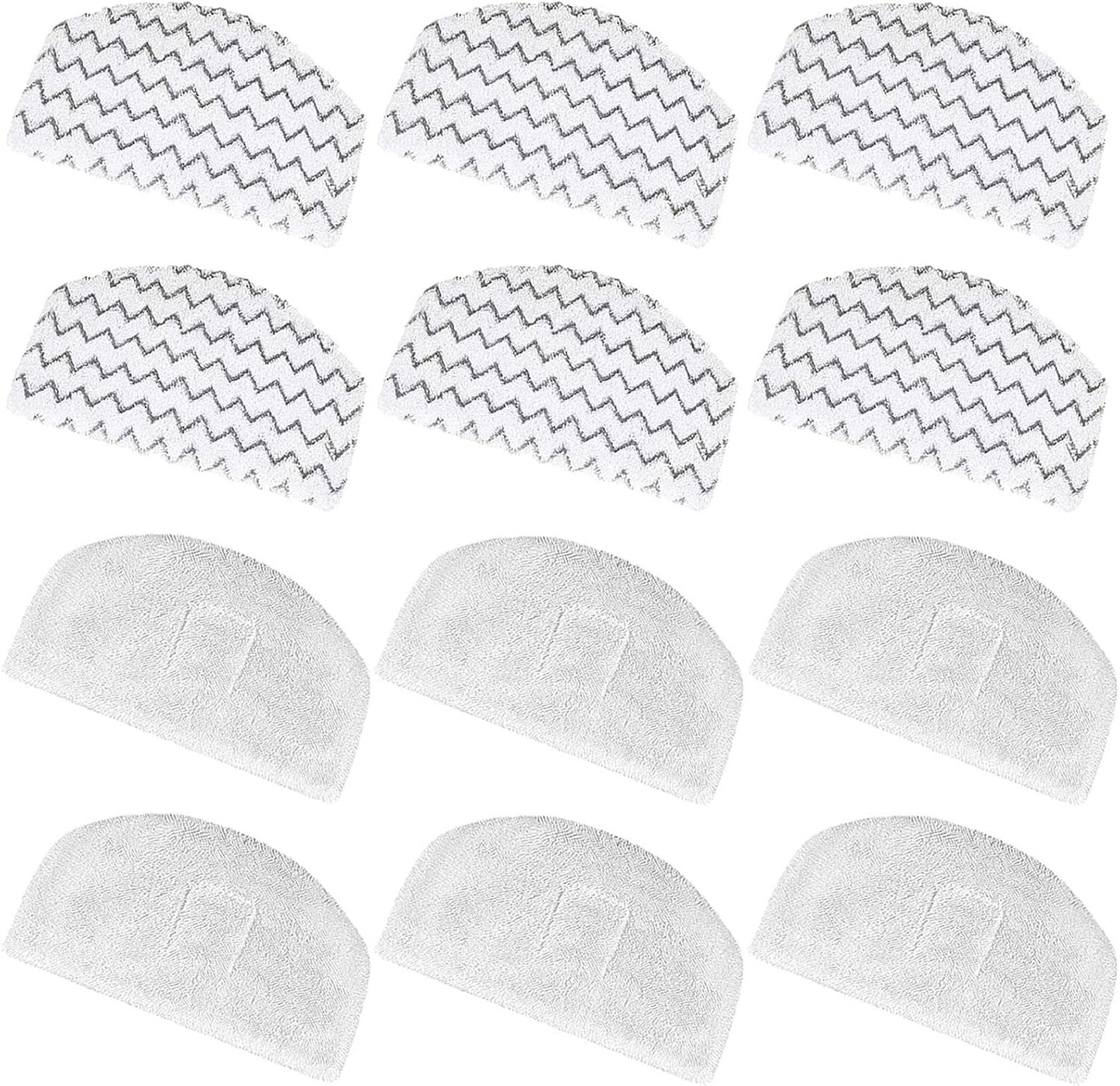12 Pack 1940 Steam Mop Replacement Pads or Bissell Powerresh Steam Mop 1940 1440 1806 1544 2075 2685A 2814 Series, Model 19402 19404 19408 19409 1940A 1940 1940Q 1940T 1940W B0006 B0017 2075A 15441