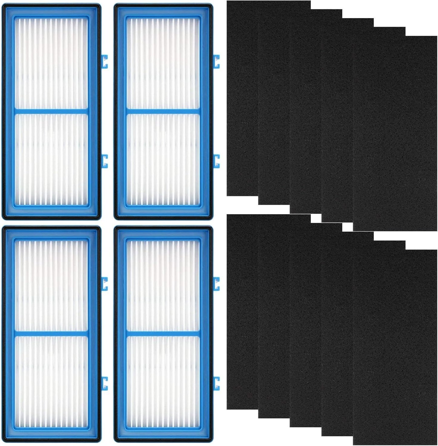 8 Pack Replacement ilters Compatible or Holme-s AER1 Air Puriier Total Air Clean 2 HEPA Air ilters 6 Carbon Booster ilters Replacement ilter or HAP30AT,HAP242 NUC