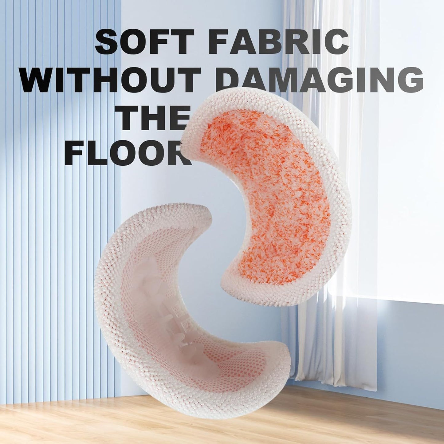 Pads or Shark Steam Scrub Mop: 12 Pack Spin Mop Reills it or Shark S7000 S7001 S7000C S7201 S7000AMZ S8201 S8001 Steam and Scrub Pads - Hard loor Steam Mop Washable Pads S7001TGT
