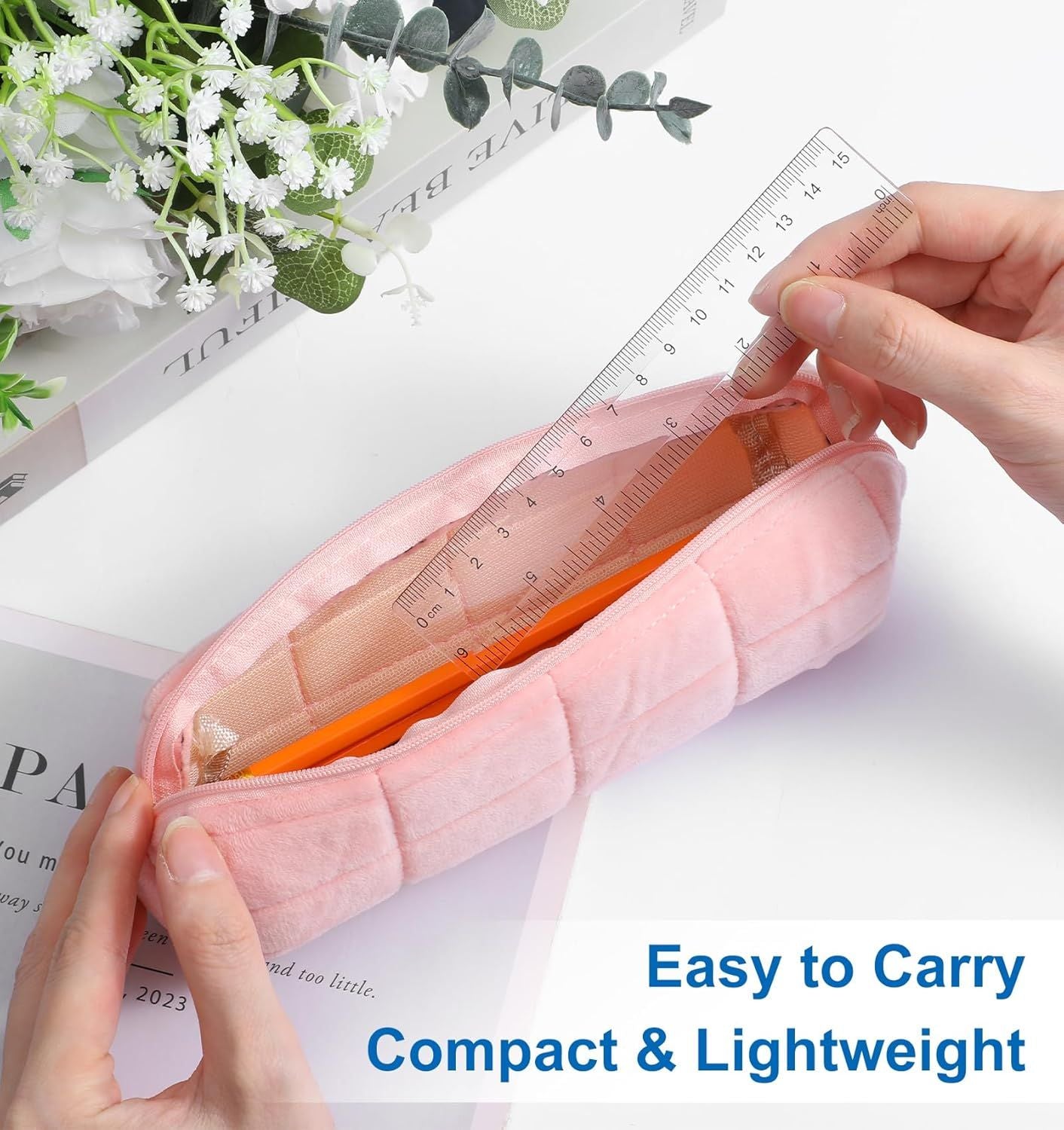 4Pcs 6 Inch Ruler, Plastic Clear Ruler 6 inch Small Rulers for Drawing & Underlining, Short Transparent Straight Measuring Tool Ideal for Journaling School Work, Easy to Use