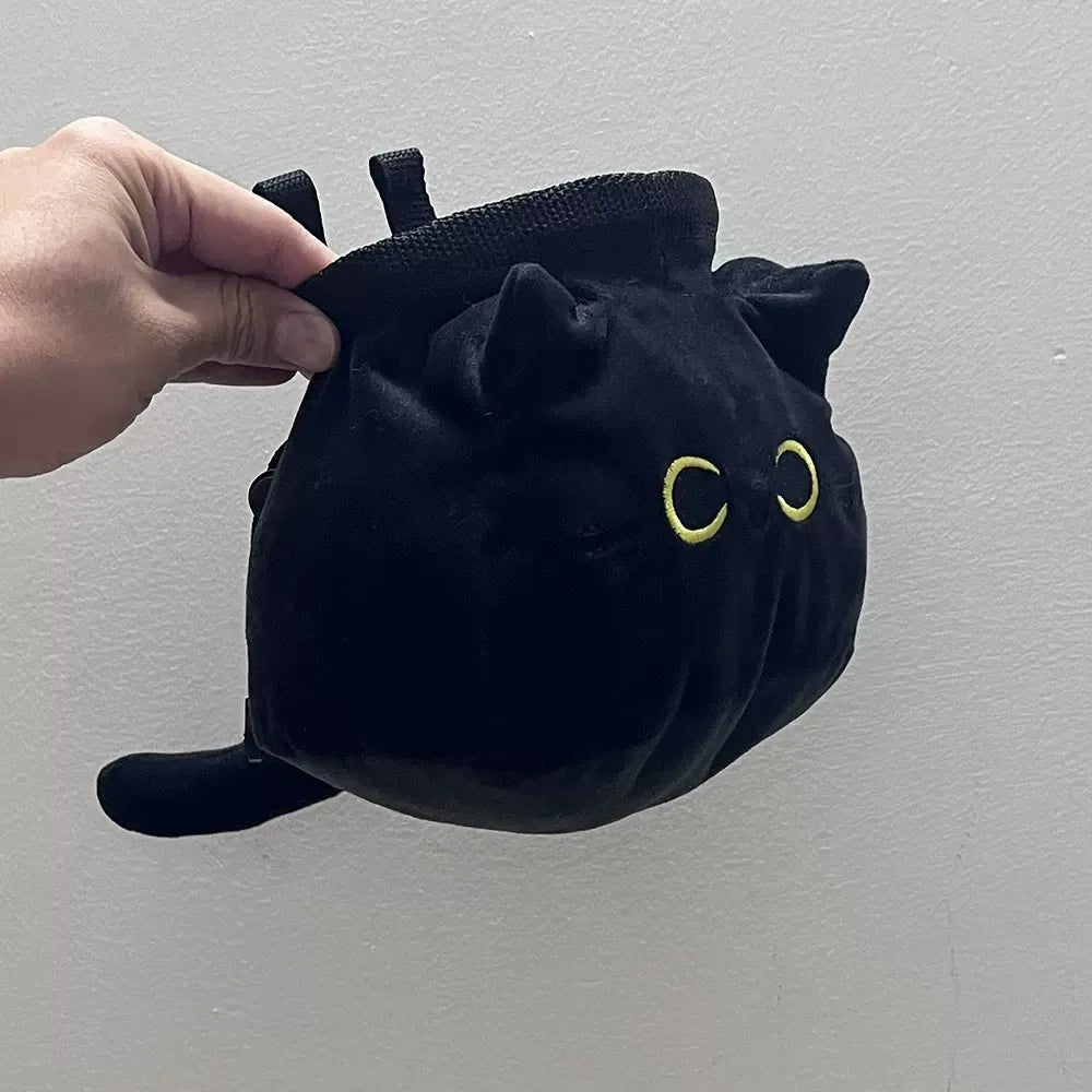 Black Cat Chalk Bag Rock Climbing Equipment