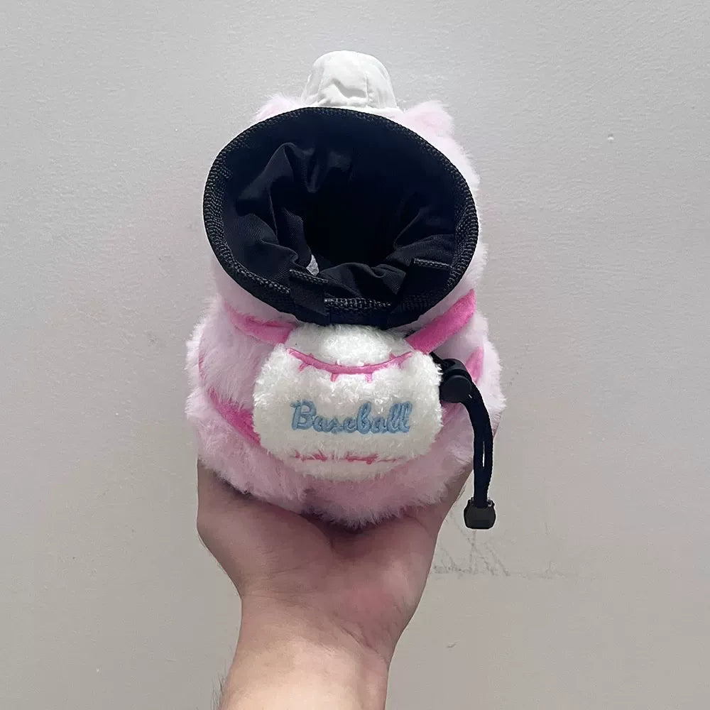 Baseball Capybara Chalk Bag Rock Climbing Chalk Bag