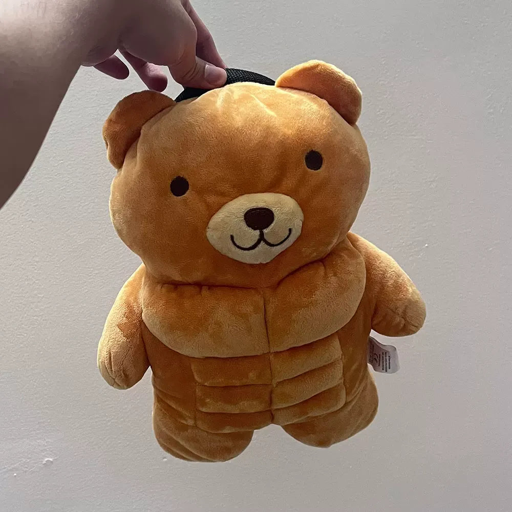 Muscle Bear Chalk Bag Rock Climbing Chalk Bag