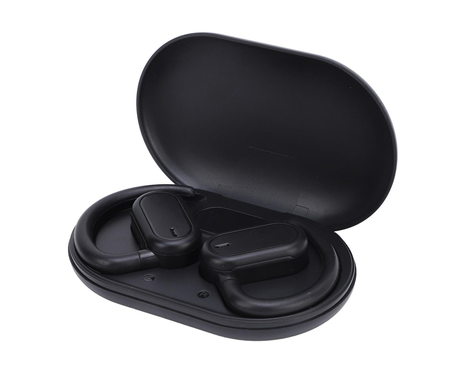 Language Translator Earbuds 144 Online Translation Languages Bluetooth 5.4 Wireless Music Device with APP for IOS Android Black