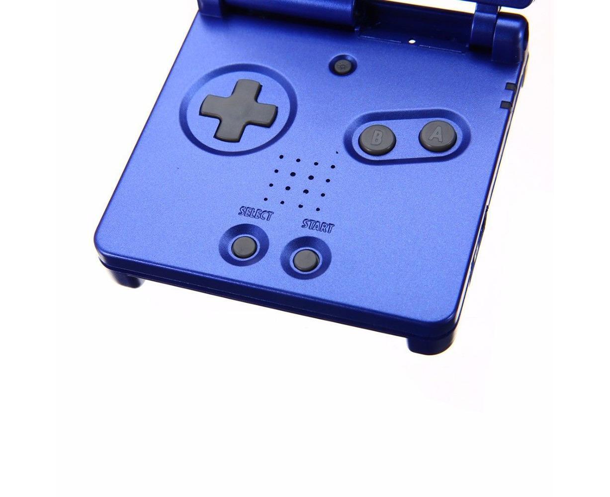 Console Housing Shell Case Screen Lens Screwdriver Kits Tool for Nintendo GBA SP Blue