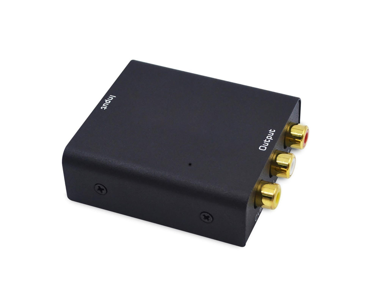Mini HDMI-compatible 1.4b to AV 4Kx2K 1080P to 3RCA CVBS Video Audio Converter Adapter Black