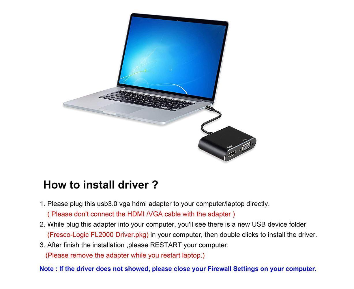 Super Speed USB 3.0 Type C DP to HDMI-compatible VGA Converter Adapter for Windows 10//8/7