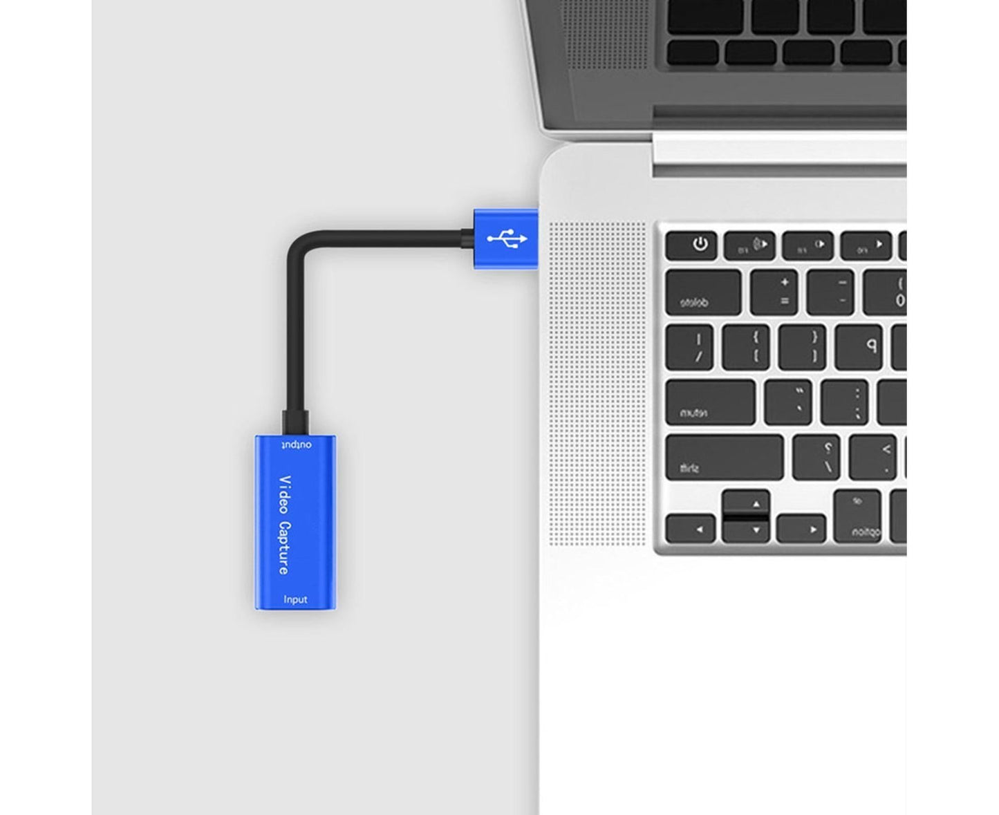 Video Capture Card Portable High Resolution Low Latency HDMI-compatible to USB 3.0 Game Capture Device for Live Streaming Blue