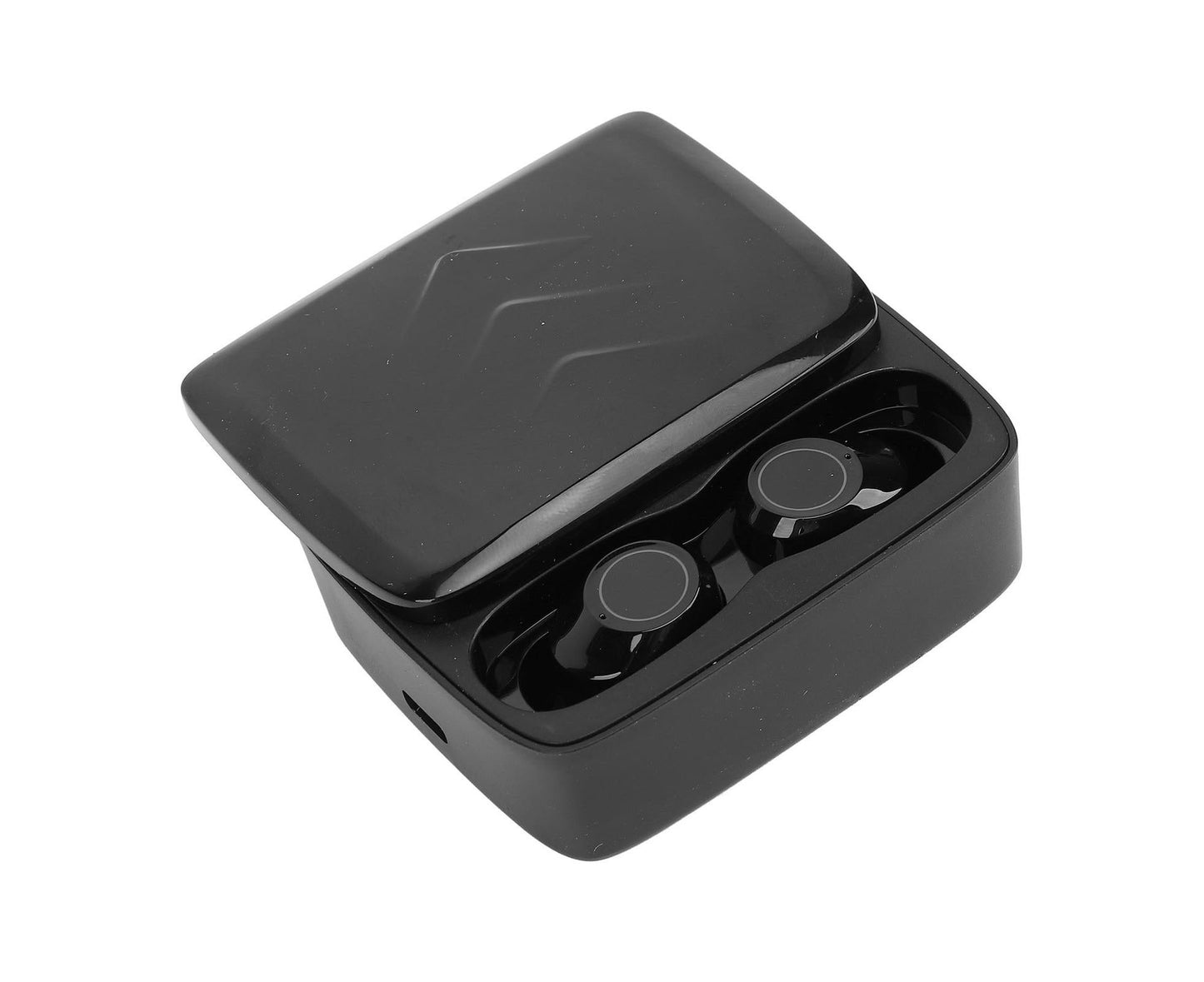Language Translator Earbuds 144 Online Languages Translation Bluetooth 5.3 Wireless Music Device with APP for Android Black