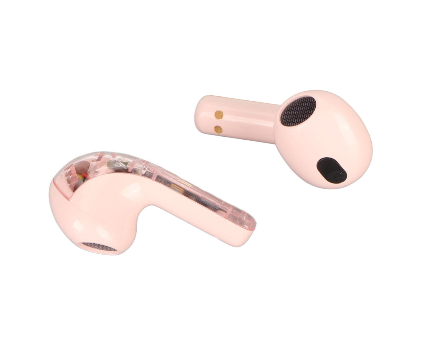 Language Translator Earbuds Support 144 Online Languages Bluetooth 5.3 Earphones Wireless Device Pink