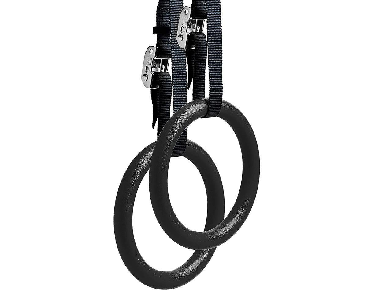 Nylon triceps rope twisted rope triceps cord to pull down with non-slip handles - biceps, triceps, gym or at home - Black