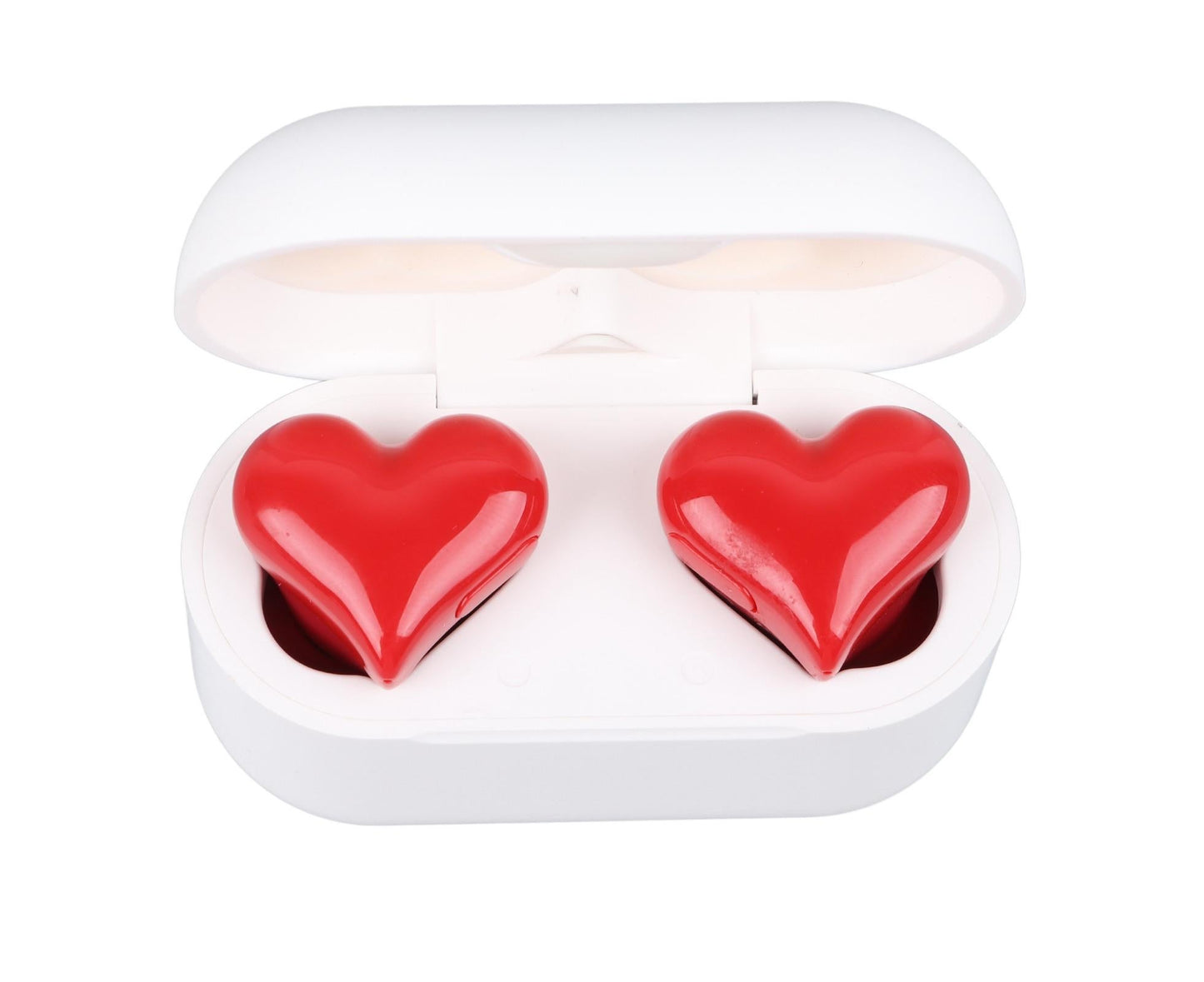 Wireless Earbuds Multifunction Stylish Lightweight Noise Canceling Stereo Heart Shaped Bluetooth Earphones