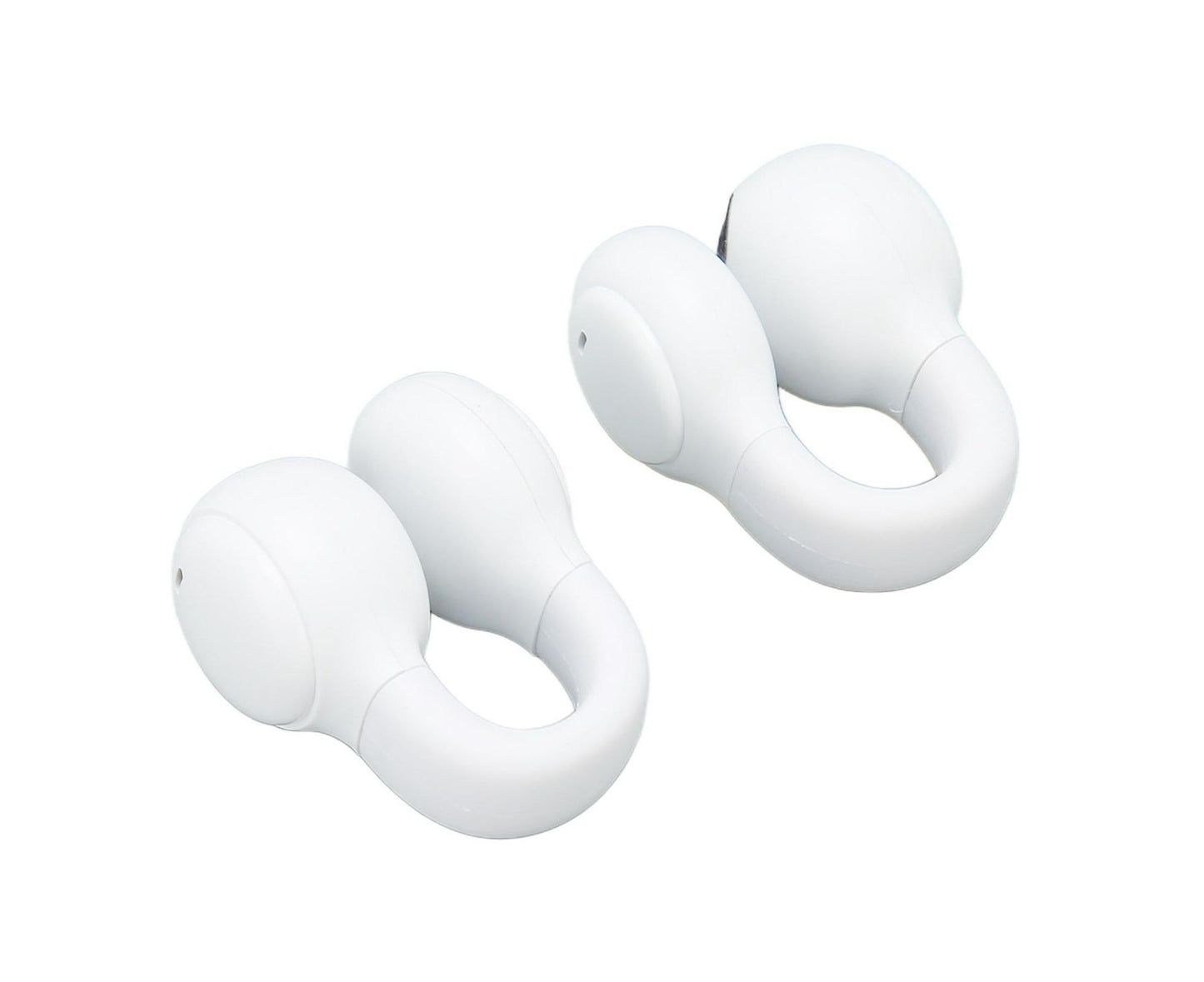 Wireless Earbuds Noise Reduction Bluetooth 5.3 Wireless Sports Earphones with Earhooks for Sports Work White