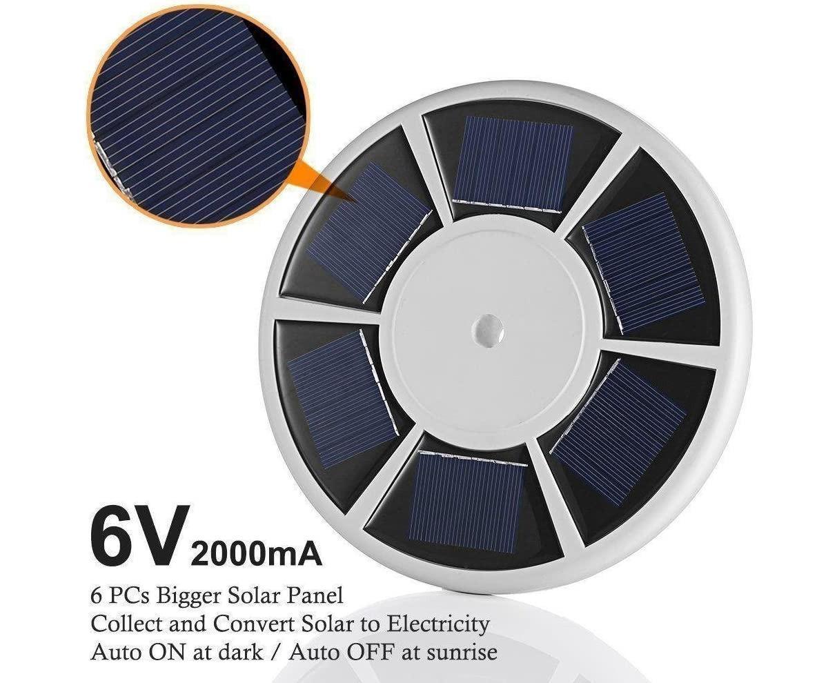 Flagpole Lights,Solar Flagpole Light-White Shell,Flagpole Lights,Solar Flag Pole Light Bright 26 Led Solar Powered Waterproof