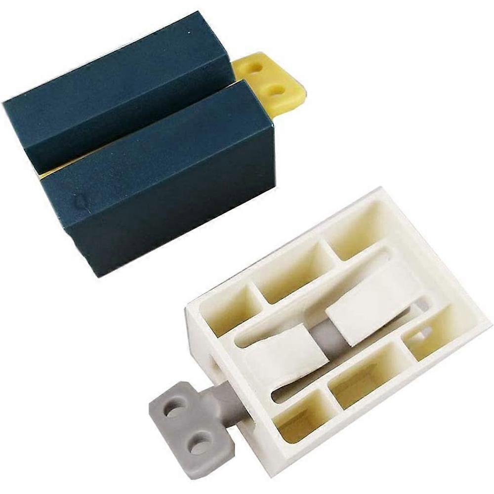 Toothpaste Squeezer 4Pcs Creative Manual Toothpaste Squeezer-Light Blue+Pink+White+Dark Blue