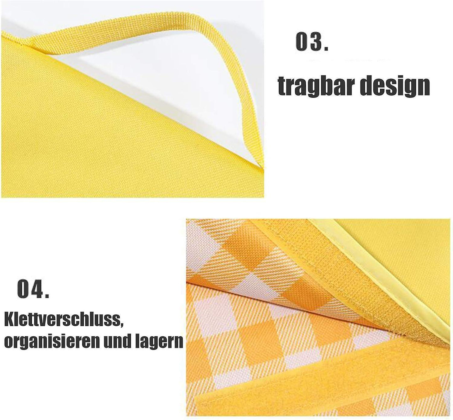 Picnic blanket waterproof picnic beach carpet pattern