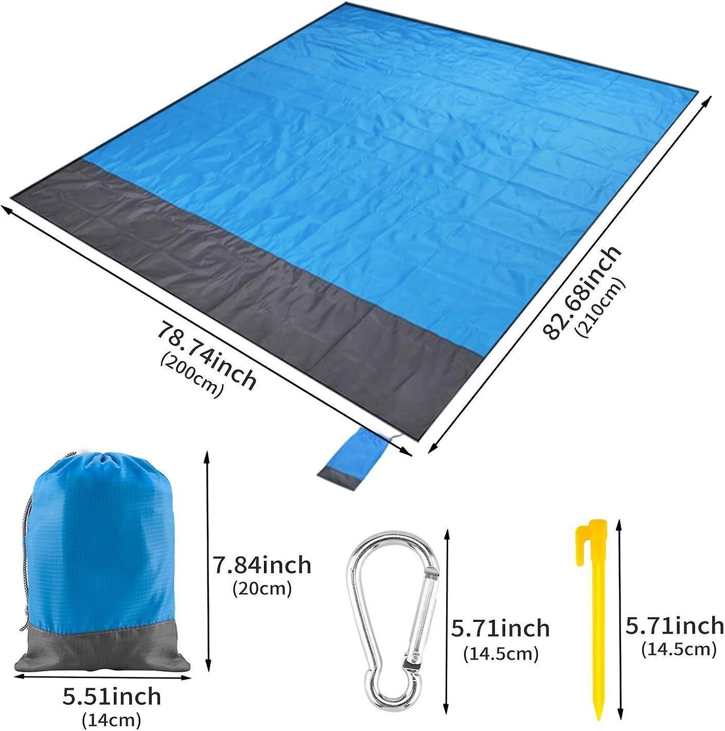 Picnic blanket waterproof picnic beach carpet pattern