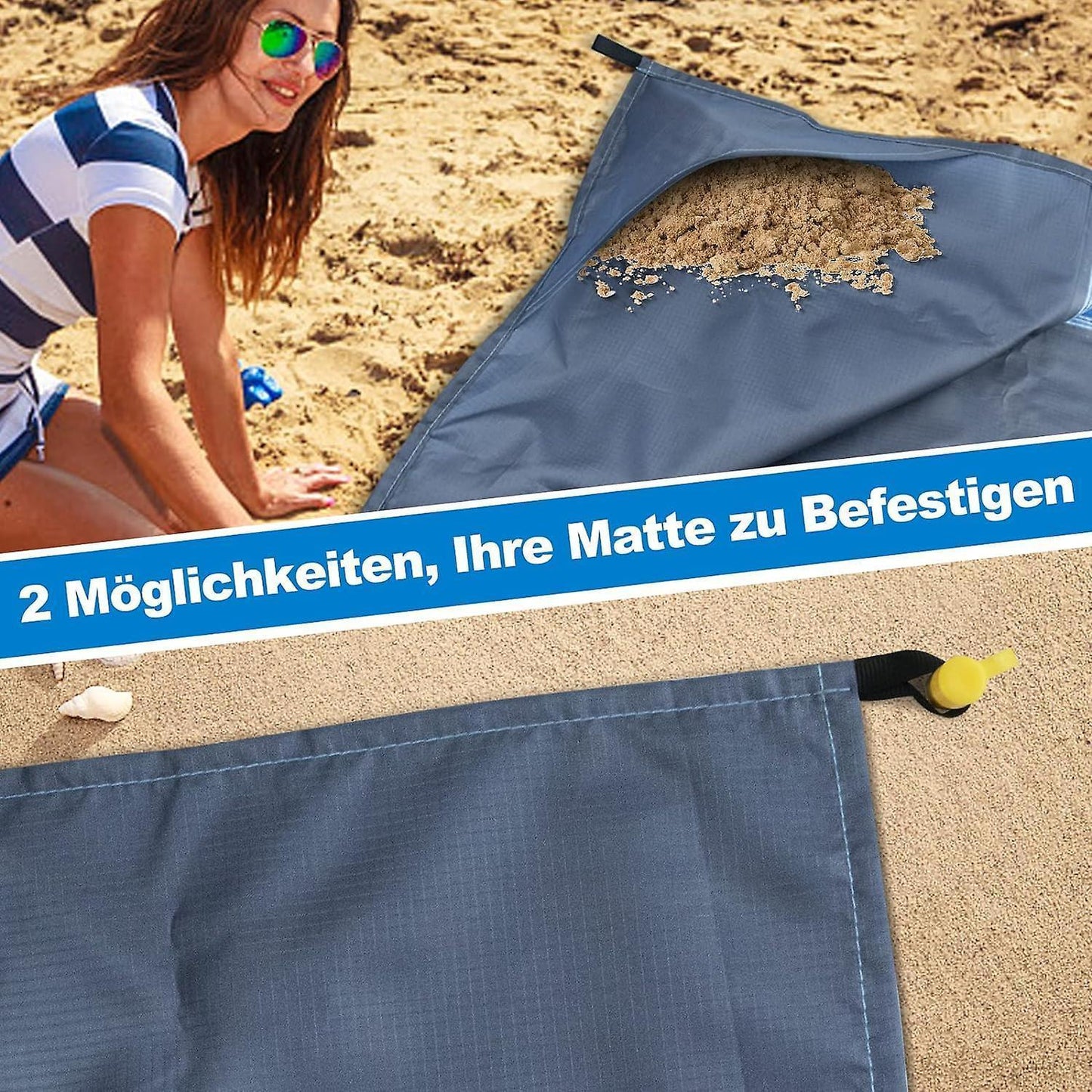 Picnic blanket waterproof picnic beach carpet pattern