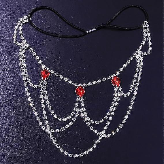 Thigh Chain Elastic Leg Chain Thigh Belt Crystal Multi-layer Leg Chain Bracelet Leg Jewelry for Women Nightclub