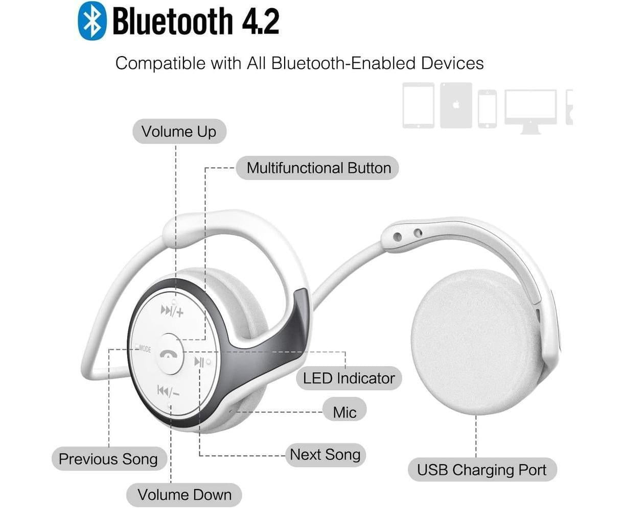 Bluetooth wireless headphones sport-Bluetooth 4.2 headphones