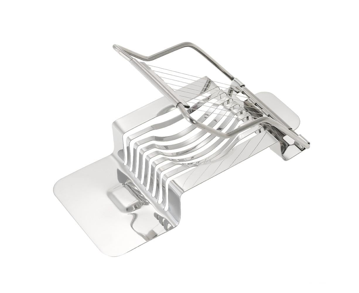 Kitchen Stainless Steel Egg Slicer Wire Egg Cheeses Chopper Dicer Cutter Tool for Salads Sandwiches