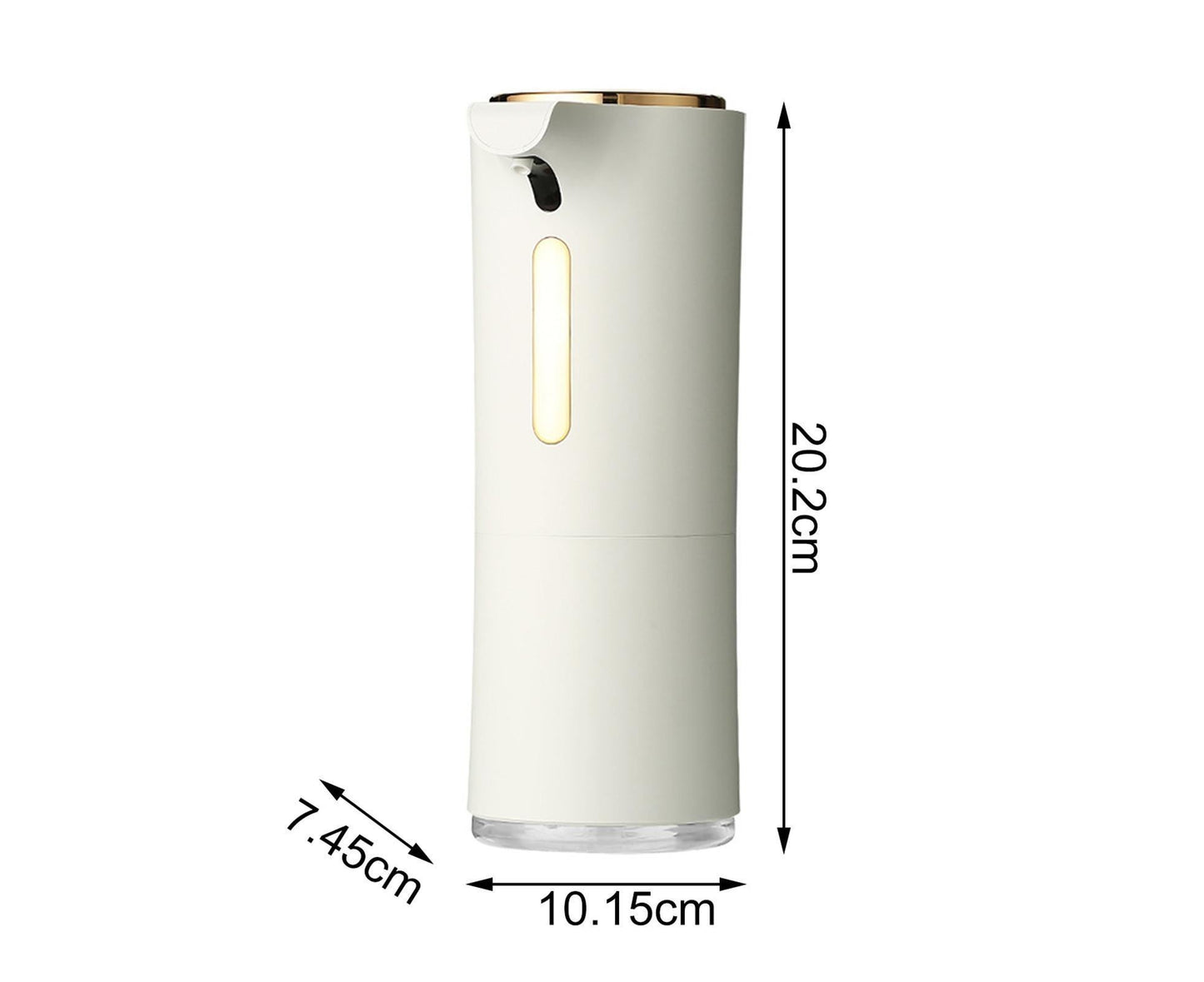 Automatic Soap Dispenser Touchless Rapid Foaming Rechargeable Infrared Induction Liquid Soap Dispenser Household Products-with Battery White