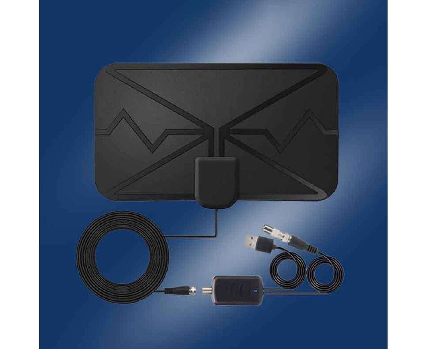 TV Antenna Mini 300 Miles Range 4K High Performing Digital Antenna for Home - Black