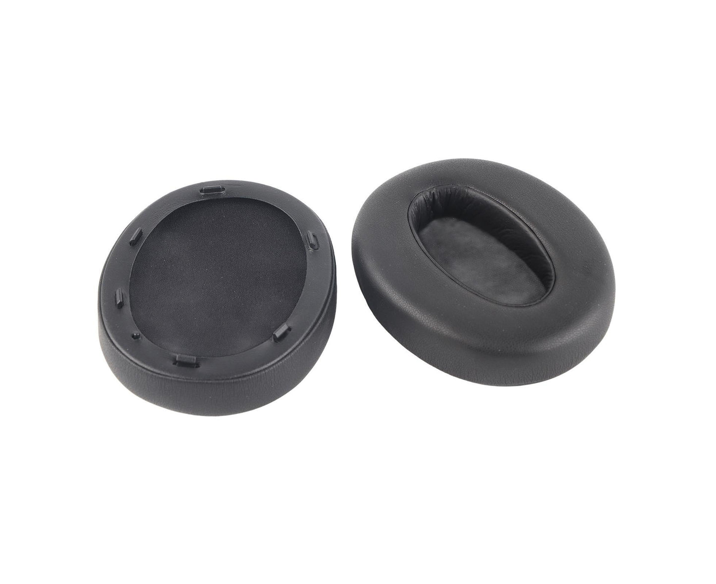 Ear Cushions Replacement Soft Protein Leather Noise Isolation Foam Thickened Pads for WH XB910N Headphones Black