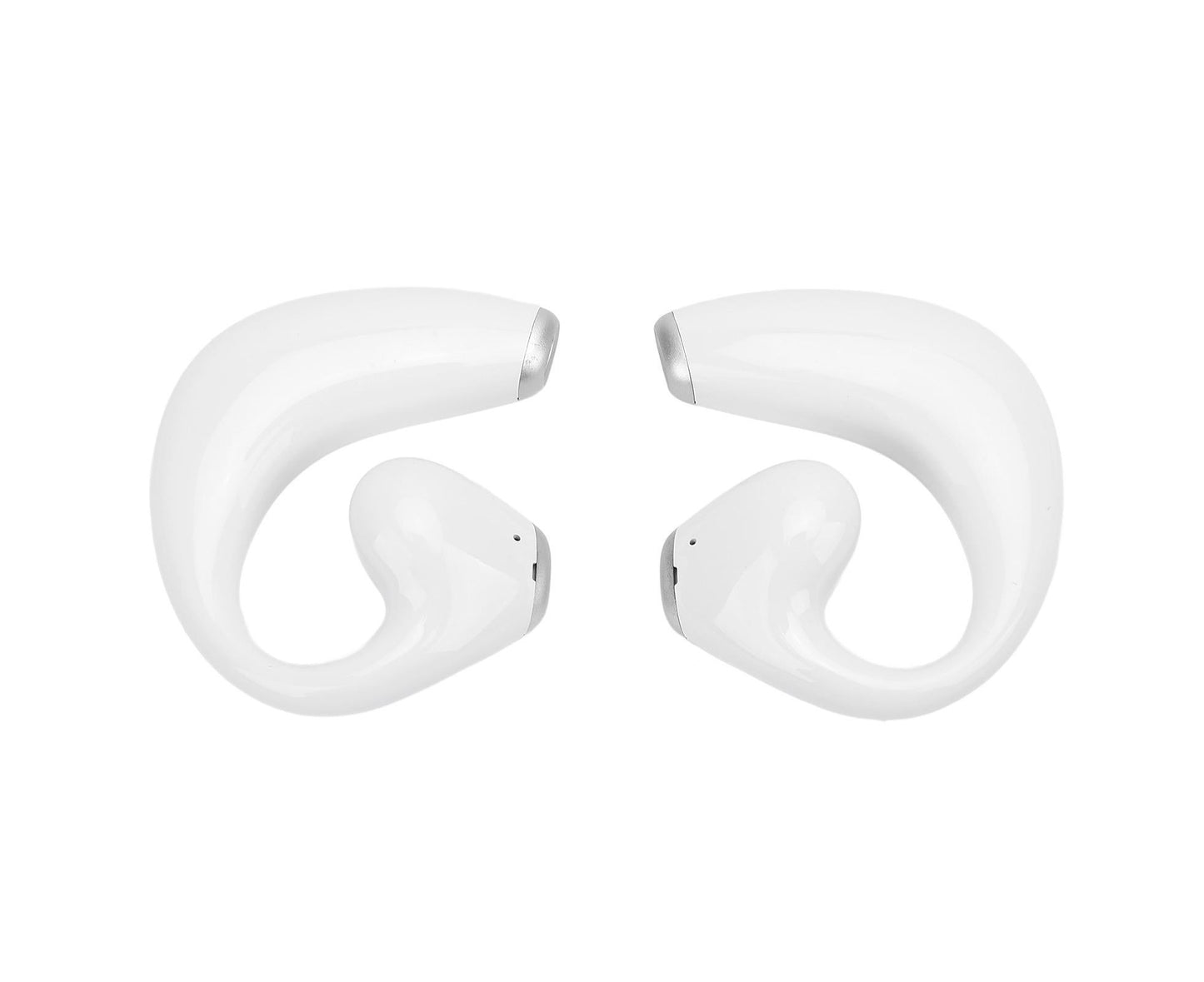 Bluetooth Translation Earbuds with APP Support 144 Languages Real Time Language Translator for Android Device White