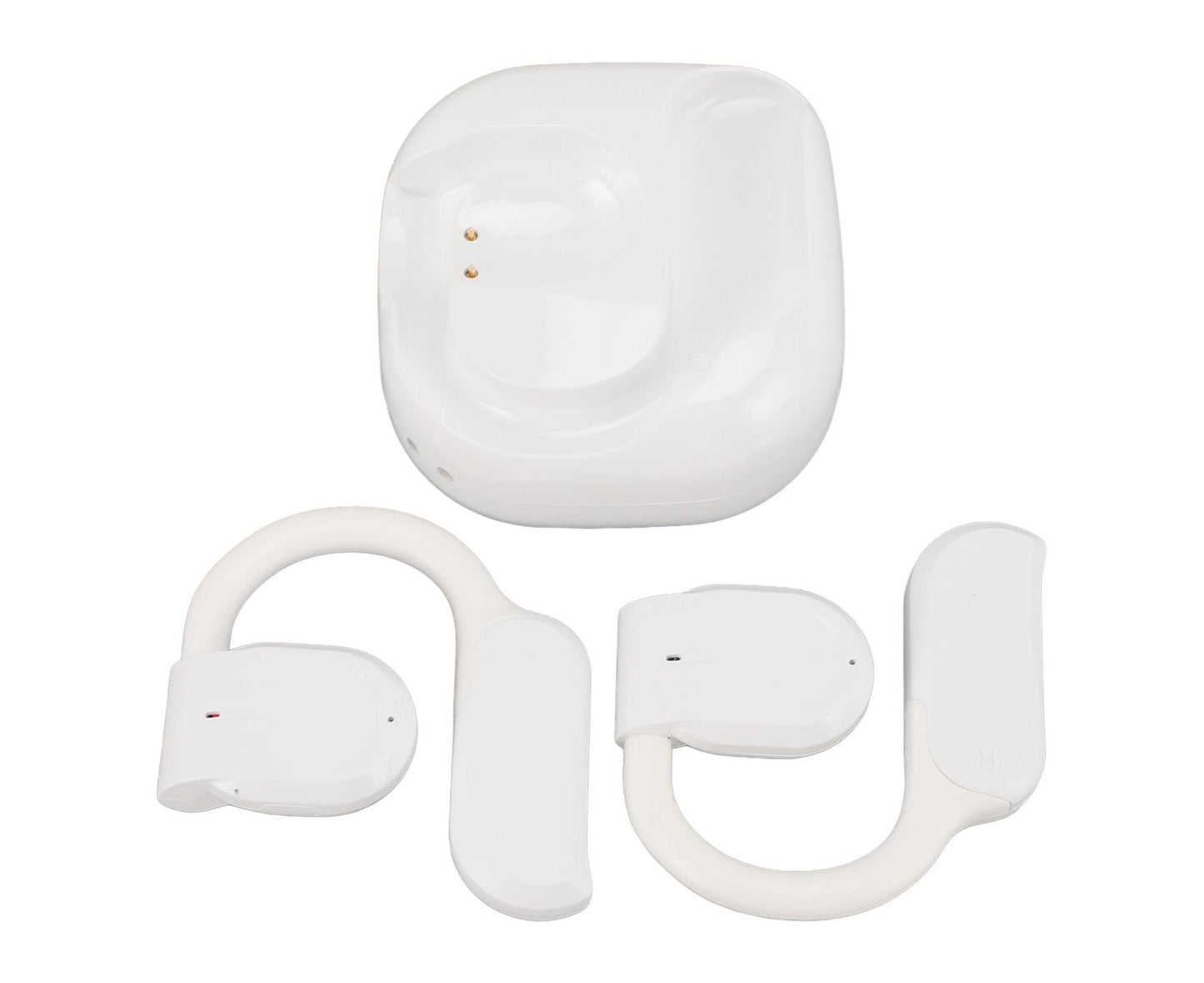 Language Translator Earbuds 144 3 Translation Modes Real Time Headphones for Android IOS White