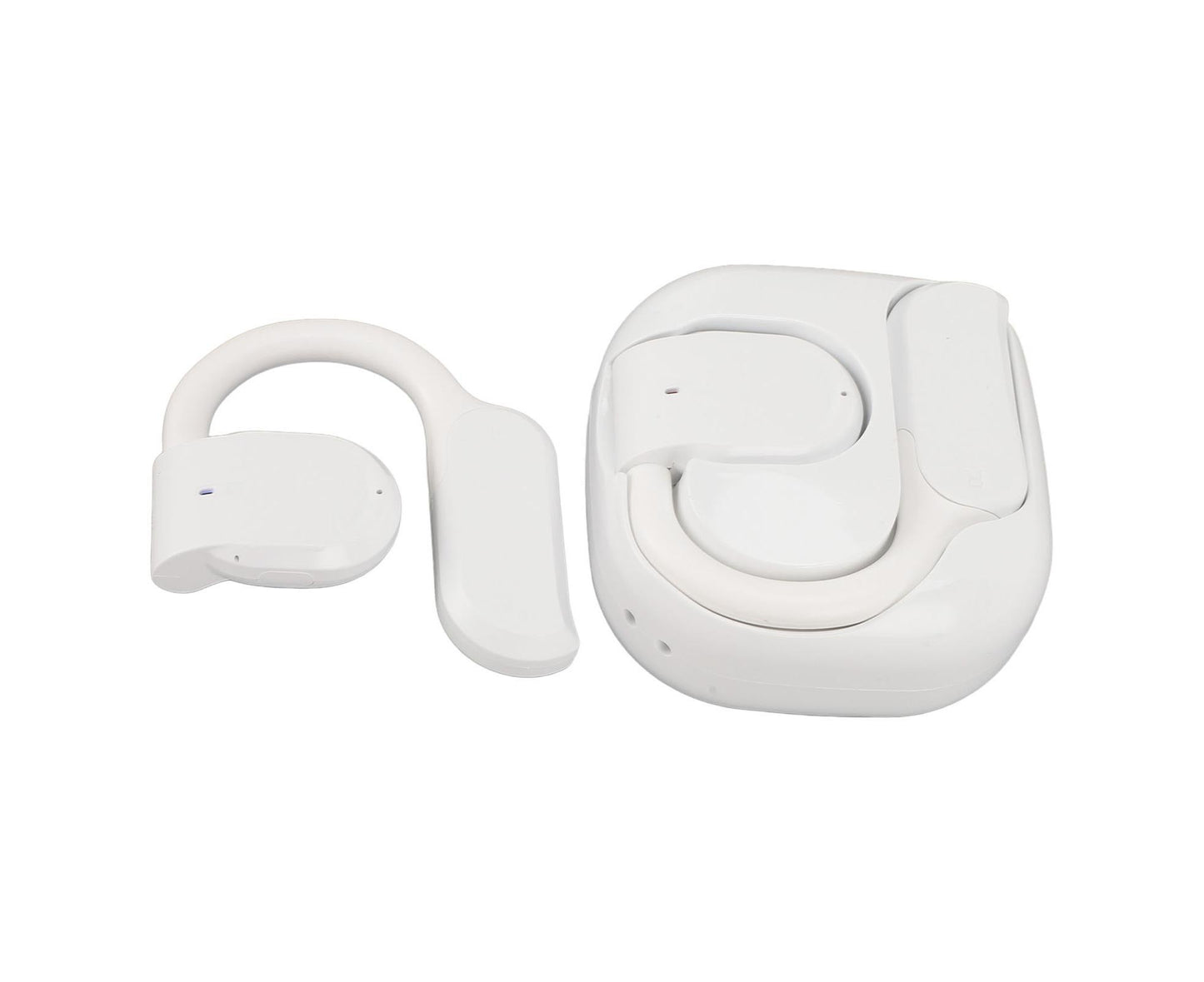 Language Translator Earbuds 144 3 Translation Modes Real Time Headphones for Android IOS White