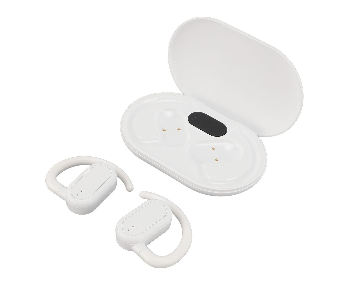 Miniature Translation Earbuds 144 Languages Bluetooth 5.4 Online Real Time Translator Ear Headset for Music and Calling IOS Android White