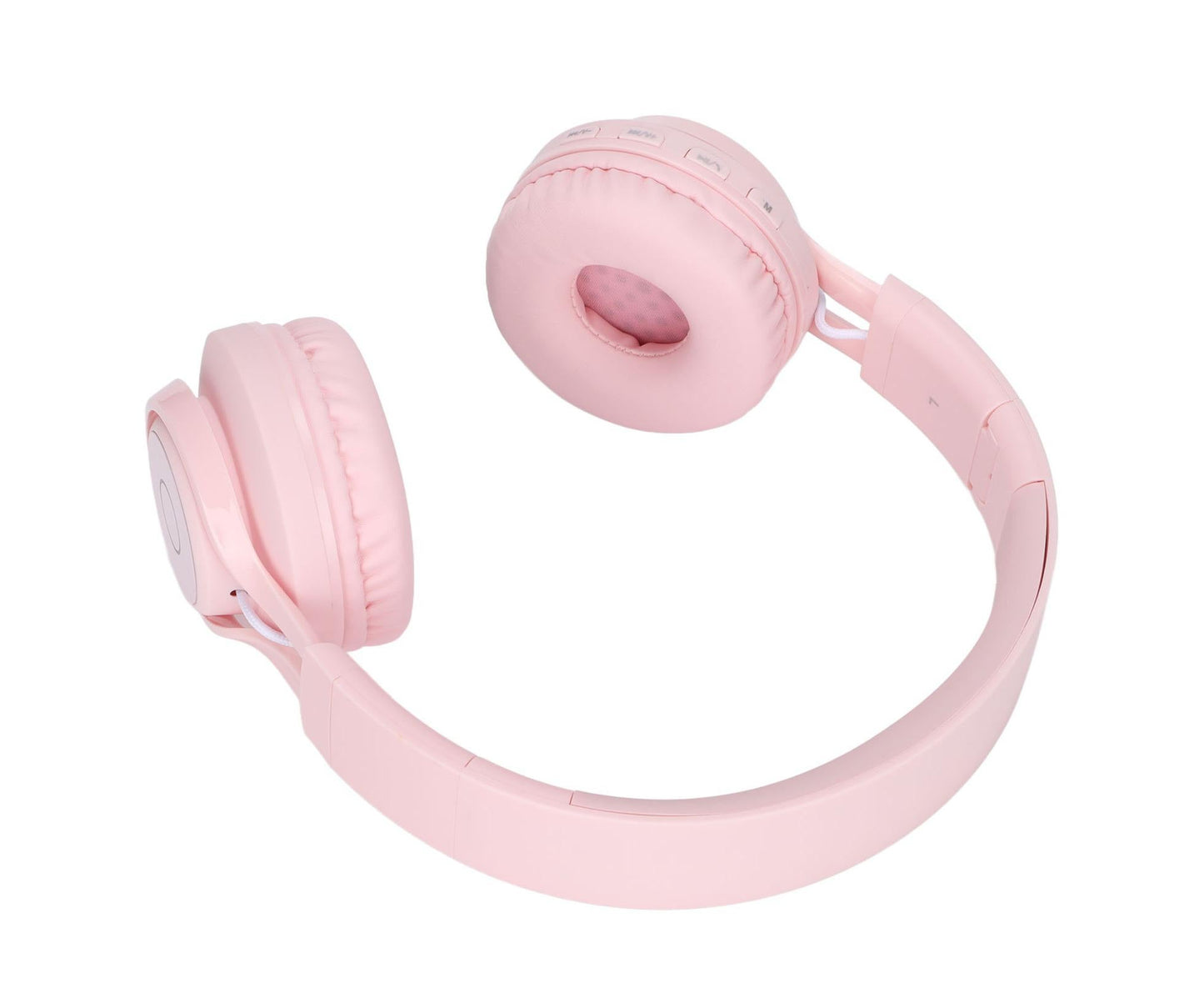 babies Bluetooth Headphones Foldable Ajustable RGB Colorful Light Headset with Mic for babies Study BT06C