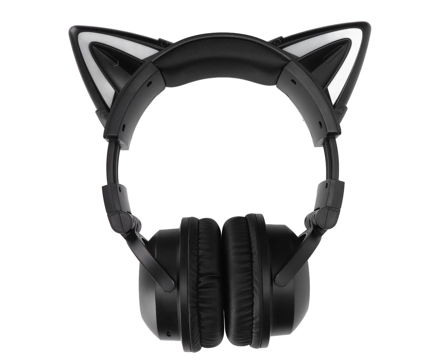 Cat Ear Bluetooth Headset Stereo Headset with Microphone LED Cute Cat Headset for Girls babies