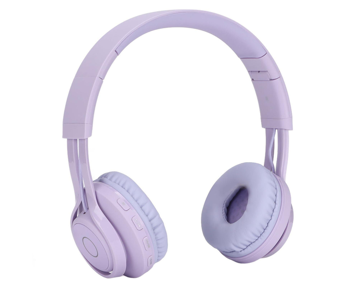 babies Bluetooth Headphones Foldable Ajustable RGB Colorful Light Headset with Mic for babies Study BT06C