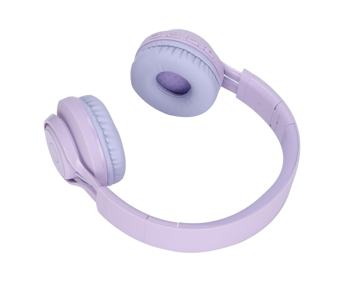 babies Bluetooth Headphones Foldable Ajustable RGB Colorful Light Headset with Mic for babies Study BT06C
