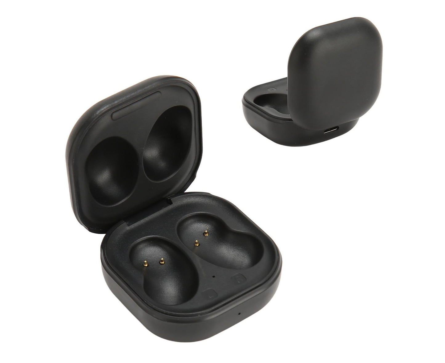 Charging Case Replacement 600mAh USB C Wired Earbuds for Galaxy Buds Live SM R180 Black