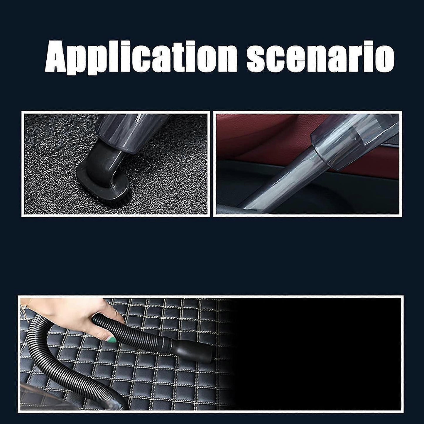 Car Vacuum Cleaner Portable Usb Handheld Vacuum For Home Car Dry Cleaning