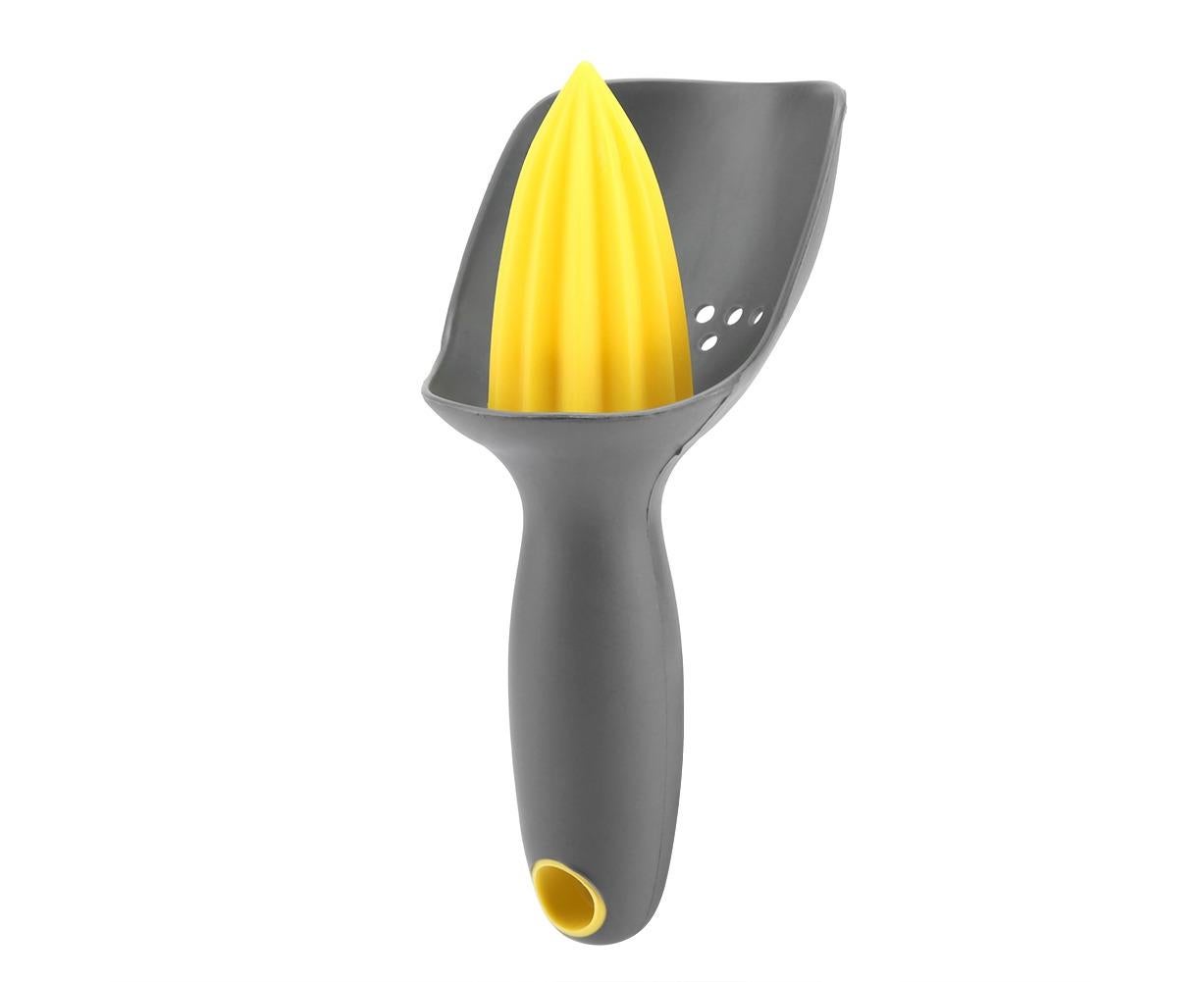 Ergonomic Manual Mini Lemon Squeezer for Lime & Orange (Black)