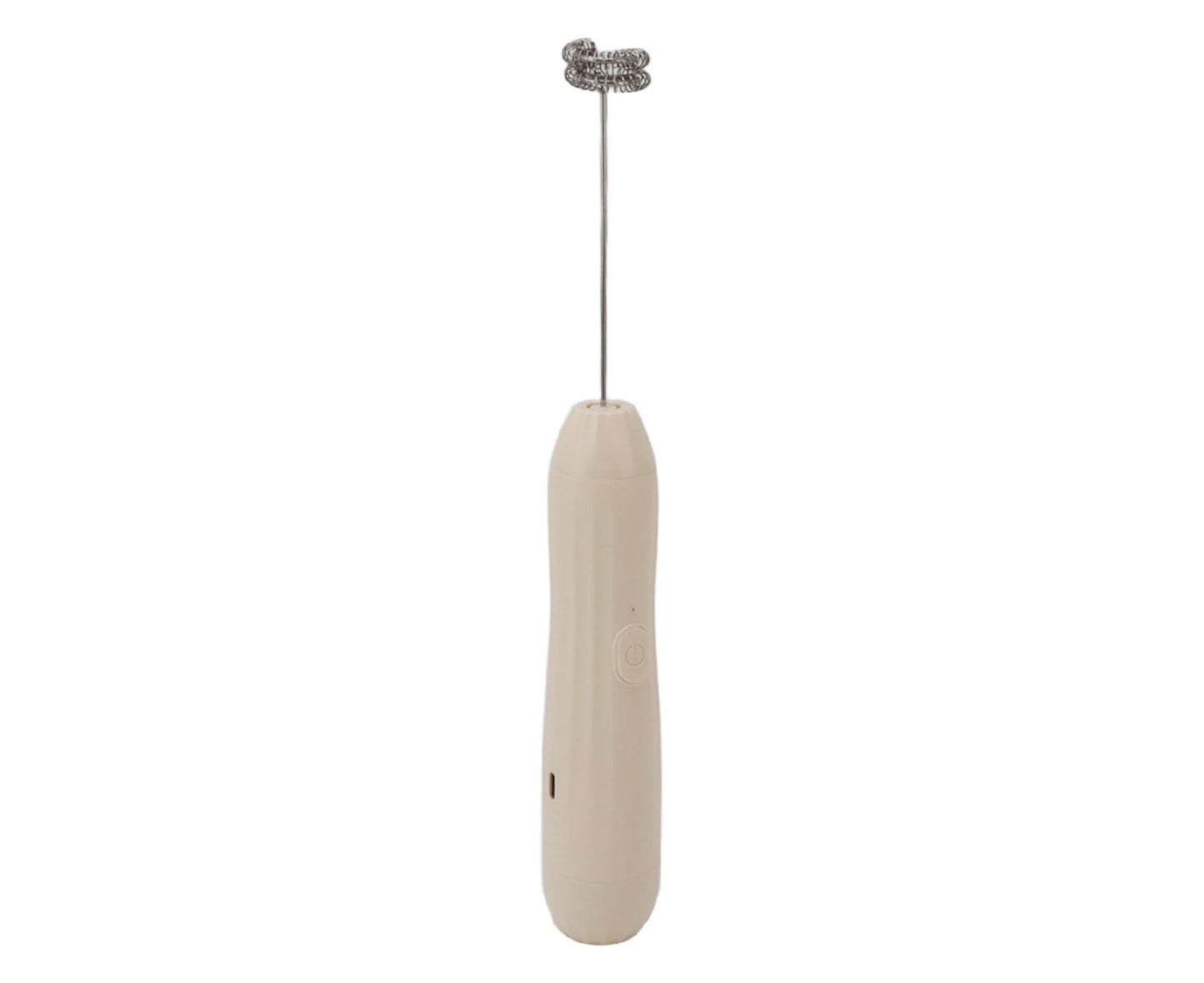 Khaki Rechargeable Milk Frother, Coffee Mixer for Lattes & Hot Chocolate