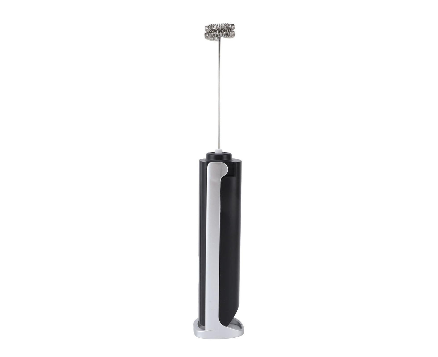 Handheld Milk Frother, Black, Dual Hoop Head, 3 Adjustable Gears, Electric Foam Maker for Coffee