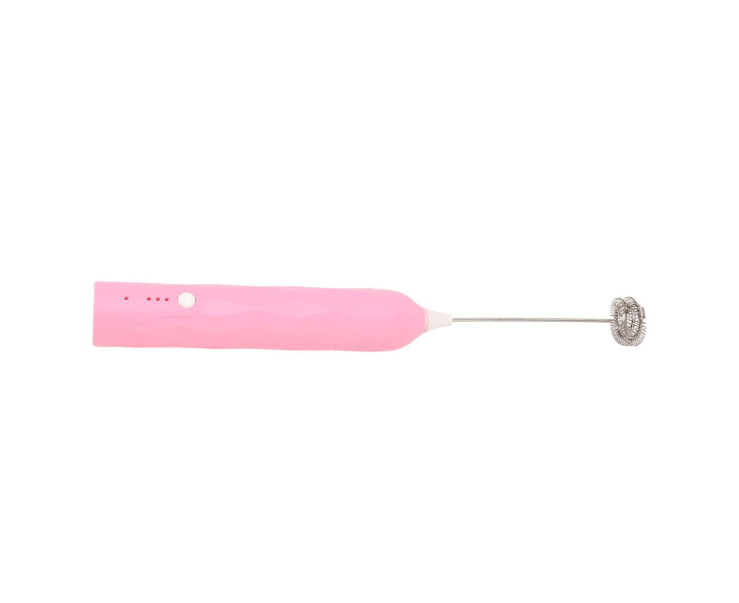 Small Household Egg Beater, Mini Multifunctional Handheld Electric Stirrer, Foam Maker, Whisk, Cordless Milk & Coffee Foamer, Pink
