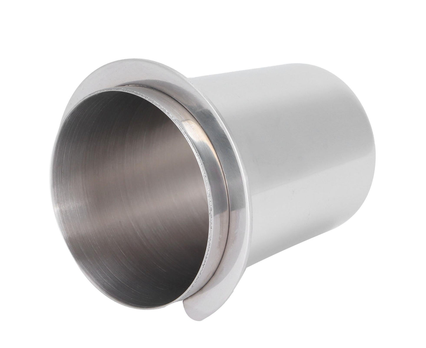51mm Stainless Steel Coffee Machine Handle Dosing Cup, Coffee Powder Feeder Part