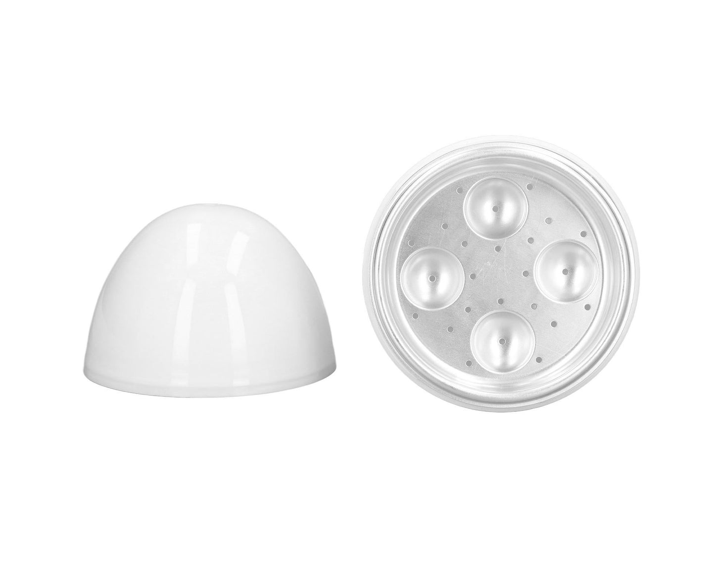 Hard Boiled Egg Cooker, 4-Egg Capacity, Compact Microwave Design, ABS Material Egg Boiler